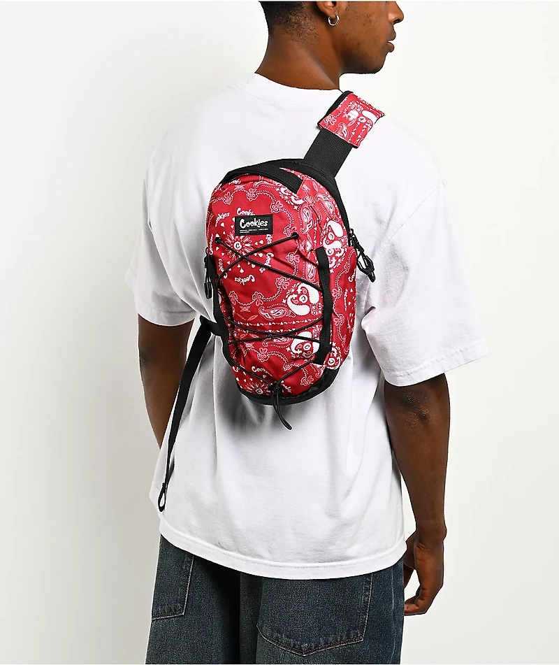 Cookies Crossfade Red Crossbody Bag