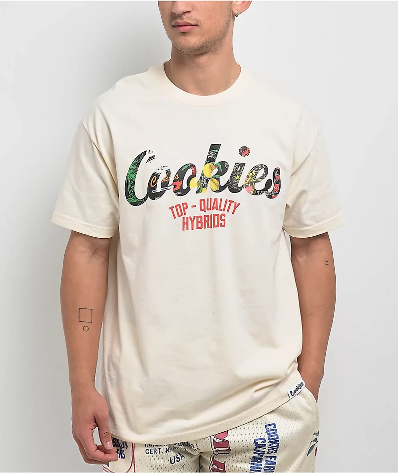 Cookies Cuban Link Natural T-Shirt