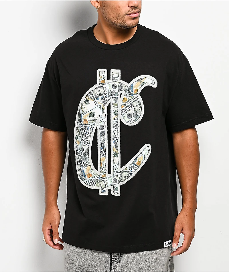Cookies Dollar Black T-Shirt