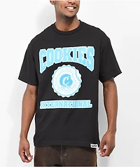 Cookies Double Stack Black T-Shirt