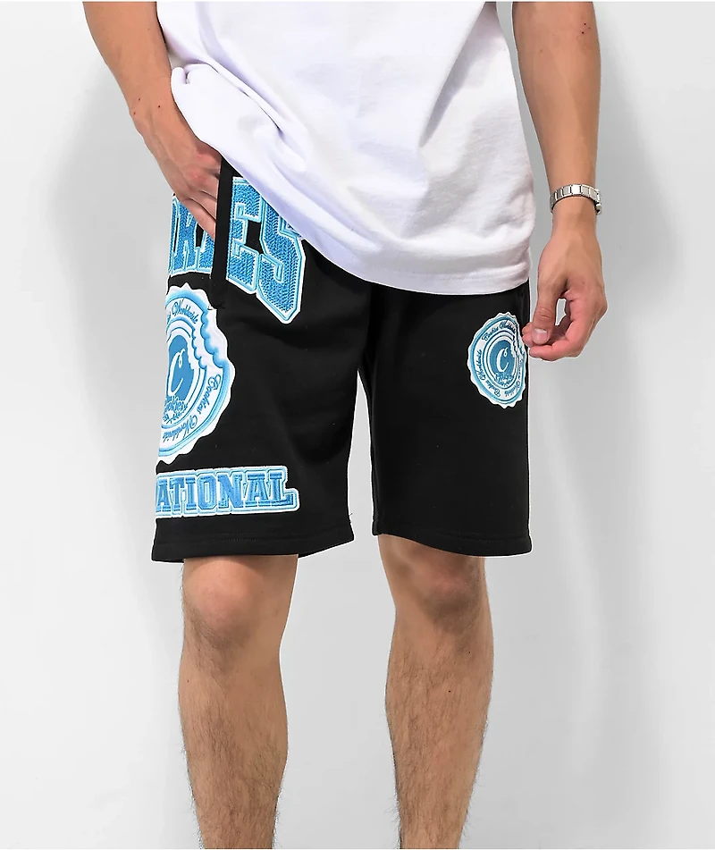 Cookies Double Up Black Sweat Shorts