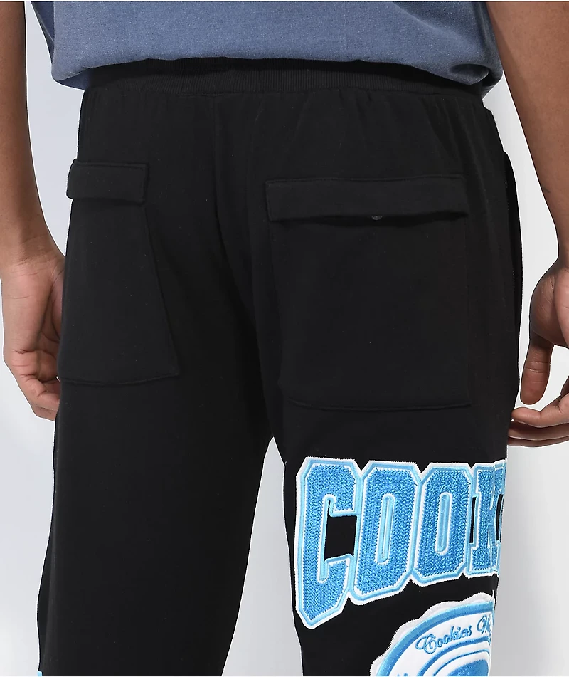 Cookies Double Up Black Sweatpants