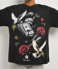 Cookies Doves Premium Black T-Shirt