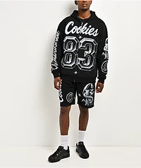Cookies Draft Day Black Heavyweight Zip Hoodie