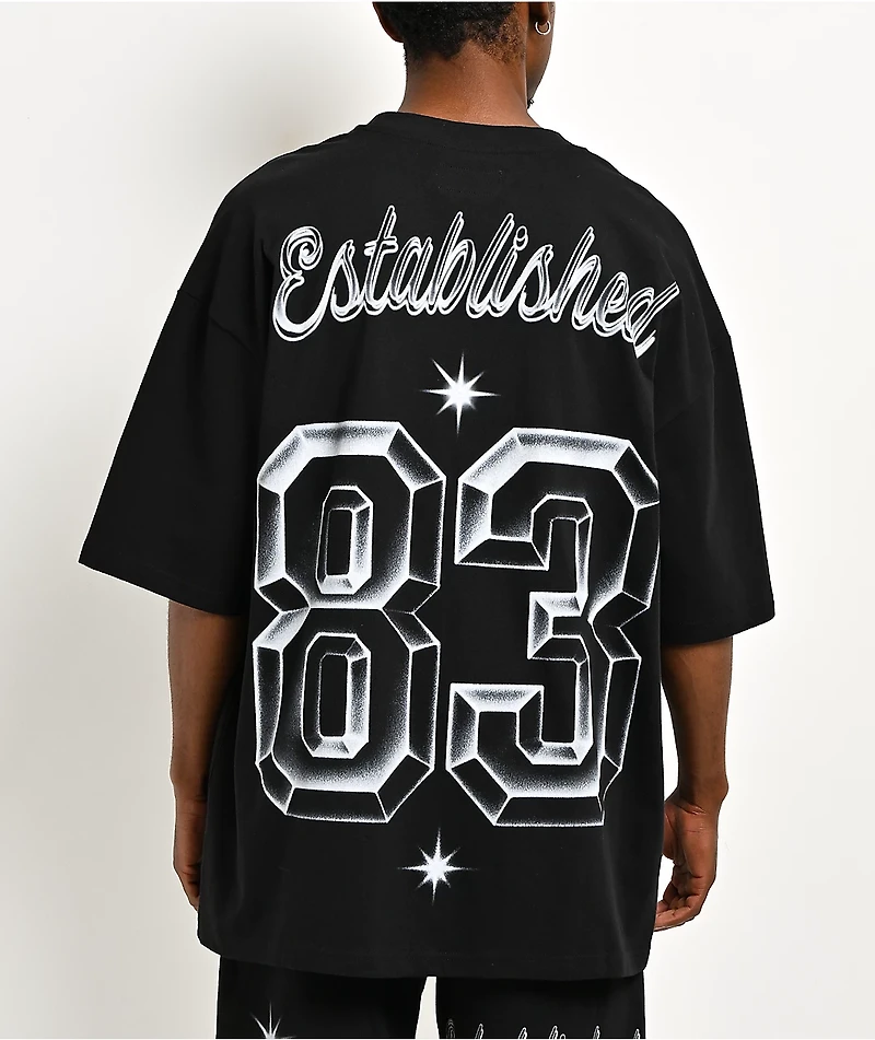 Cookies Draft Day Black Oversized T-Shirt