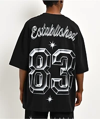 Cookies Draft Day Black Oversized T-Shirt
