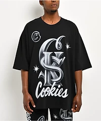 Cookies Draft Day Black Oversized T-Shirt