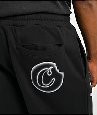 Cookies Draft Day Black Sweat Shorts