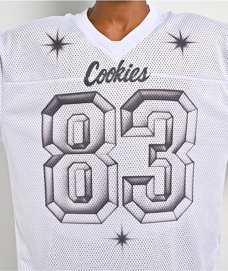 Cookies Draft Day White Football Jersey