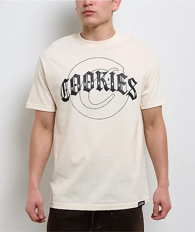 Cookies Emblem Natural T-Shirt