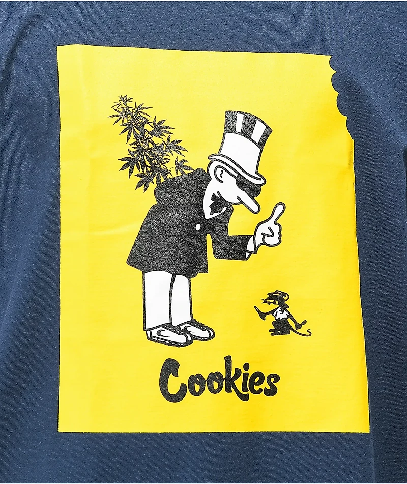 Cookies Exterminator Navy T-Shirt
