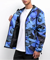 Cookies Fahrenheit Blue Windbreaker Jacket