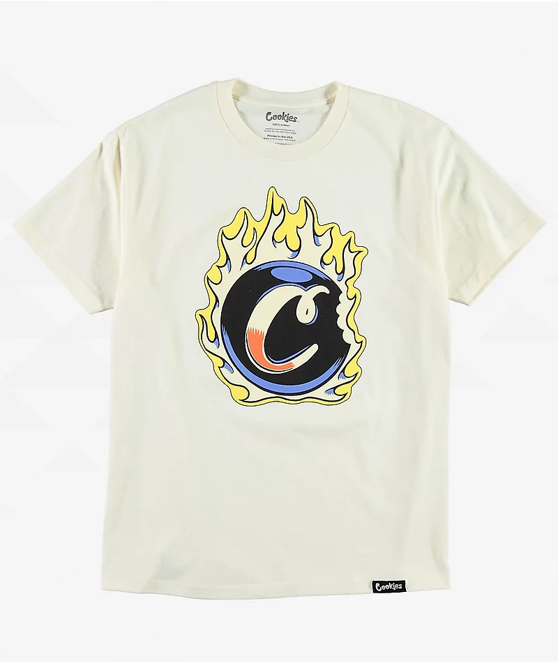 Cookies Fireball Natural T-Shirt