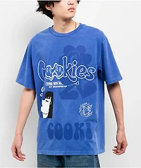Cookies Florist Blue Wash T-Shirt