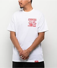 Cookies Flowers White T-Shirt