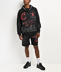 Cookies Gold Rush Splatter Black Heavyweight Zip Hoodie