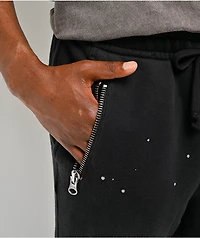 Cookies Gold Rush Splatter Black Sweatpants