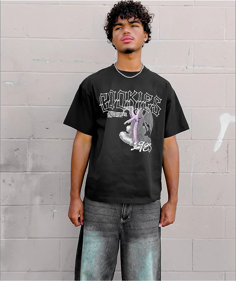 Cookies Heaven Or Hell Black Knit T-Shirt