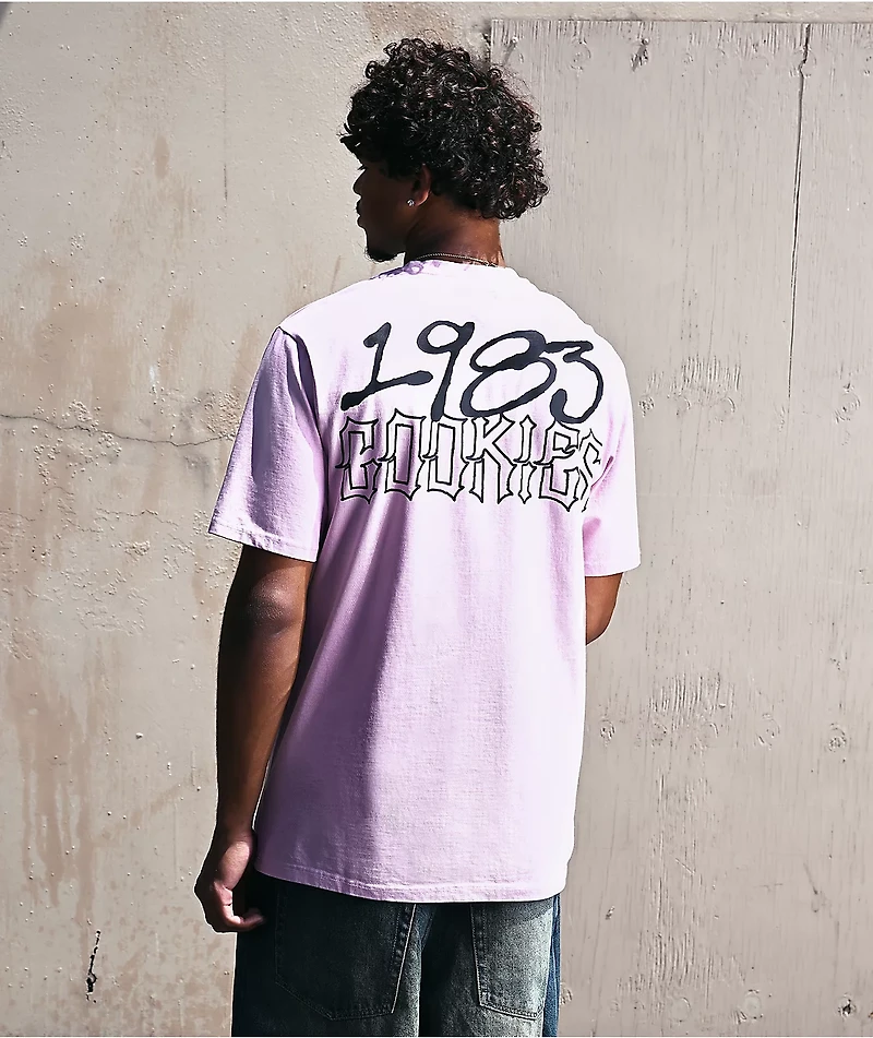 Cookies Heaven Or Hell Fallen Angel Pink Knit T-Shirt