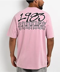 Cookies Heaven Or Hell Fallen Angel Pink Knit T-Shirt