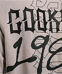 Cookies Heaven Or Hell Sinners Grey Knit T-Shirt