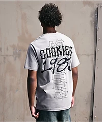 Cookies Heaven Or Hell Sinners Grey Knit T-Shirt