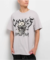 Cookies Heavy Mental World Grey T-Shirt