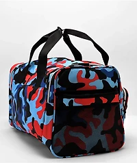 Cookies Heritage Smell Proof Blue Camo Duffel Bag