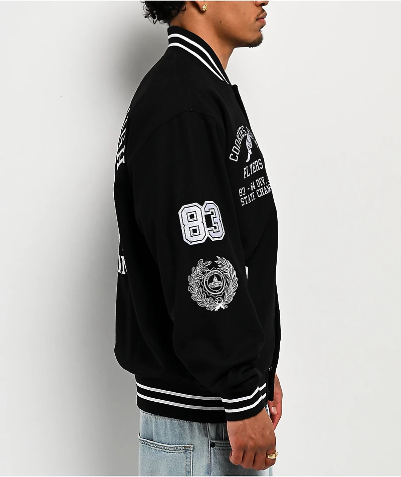 Cookies High Black Varsity Jacket