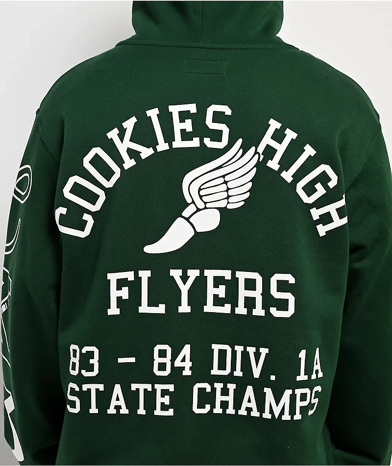 Cookies High Green Zip Hoodie