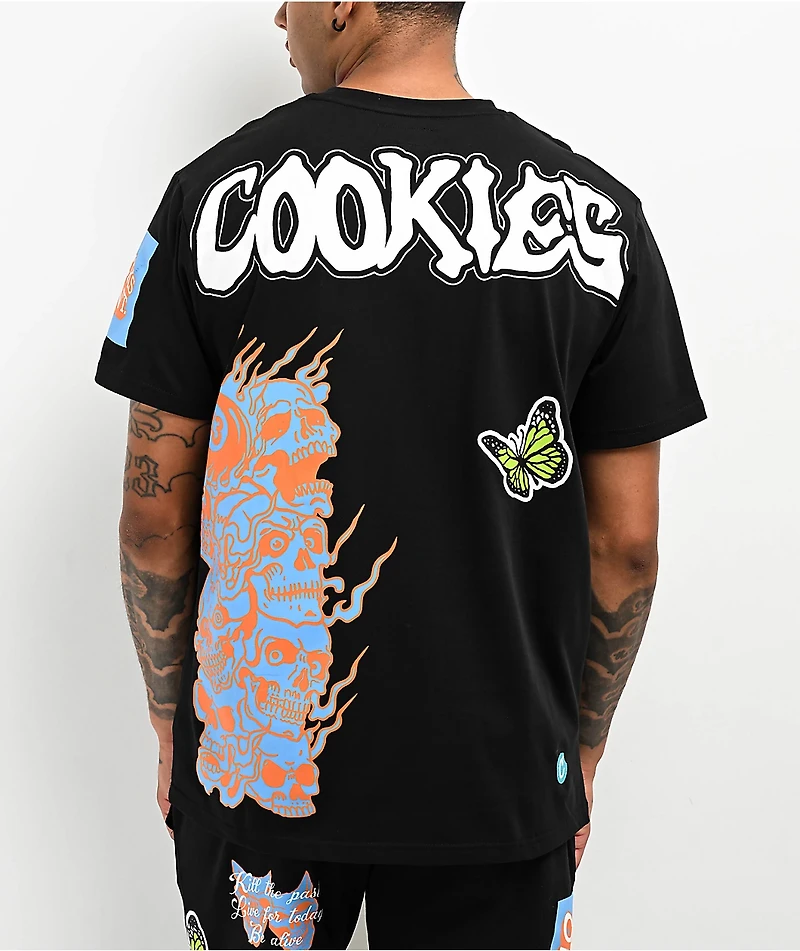 Cookies Highest Of Highs Knit Black T-Shirt