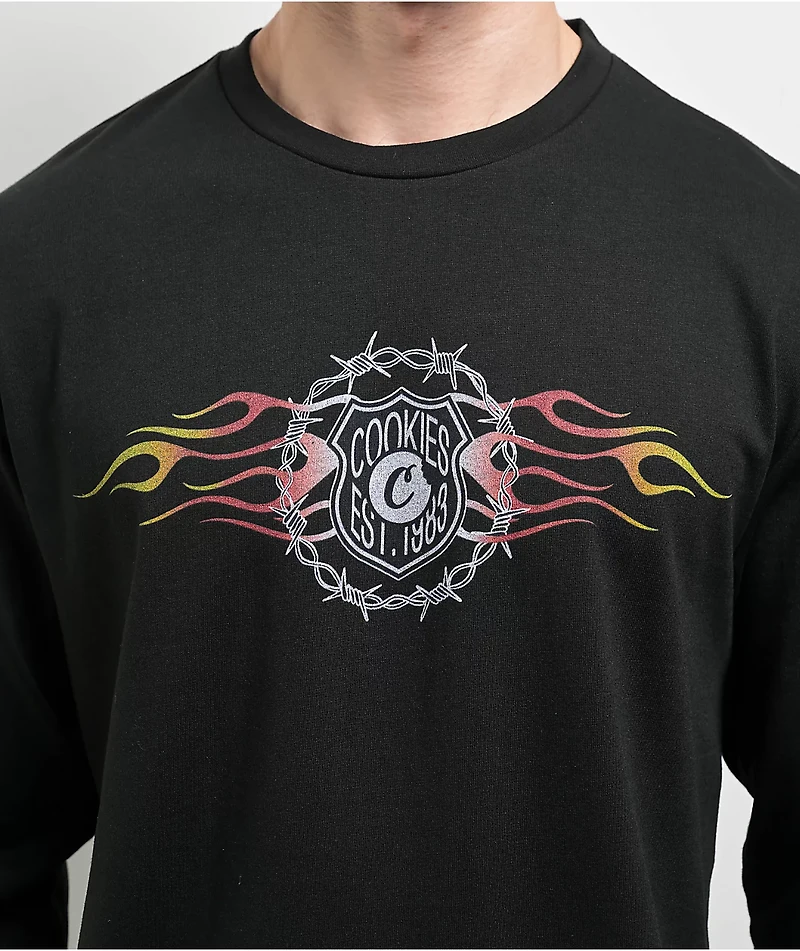 Cookies Highway Black Long Sleeve T-Shirt