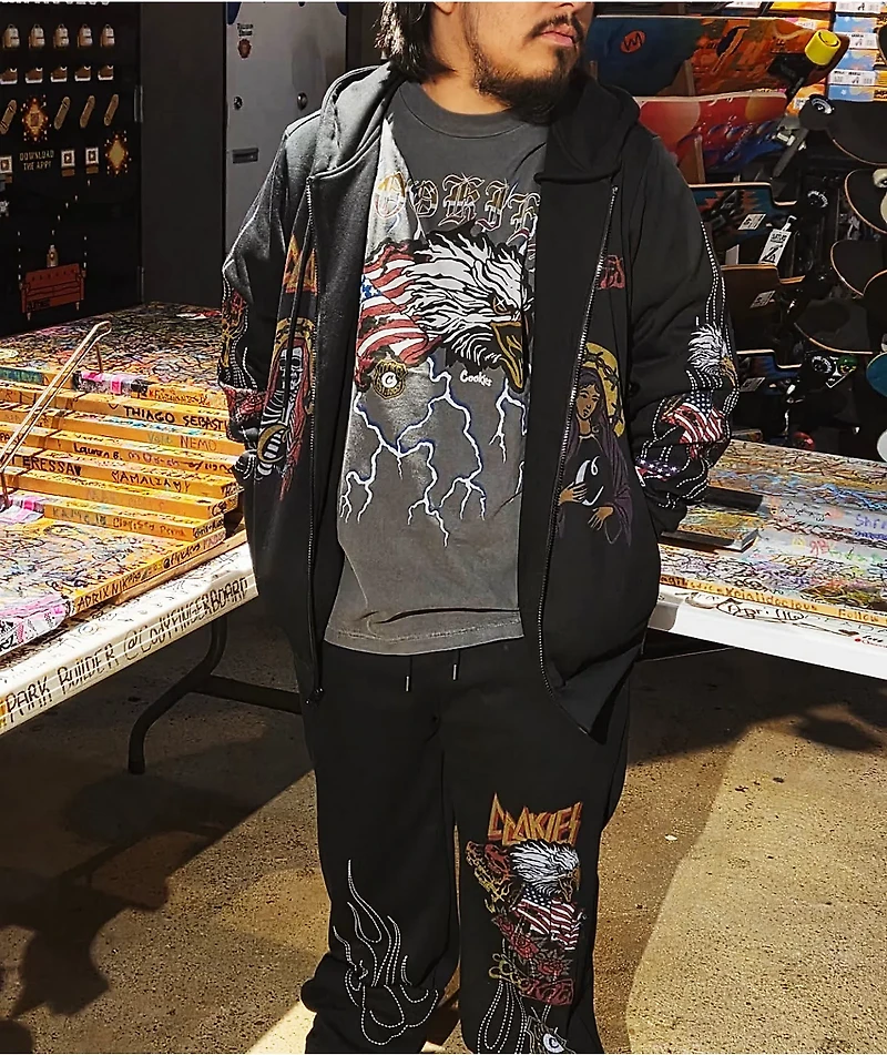 Cookies Highway Black Sweatpants