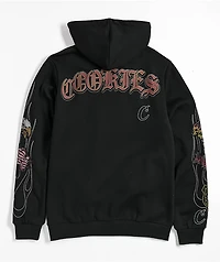 Cookies Highway Black Zip Hoodie