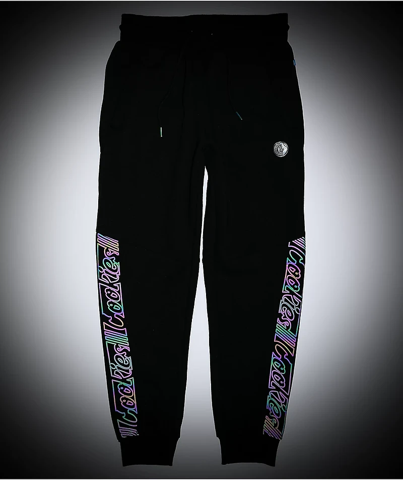 Cookies Hologram Black Jogger Sweatpants