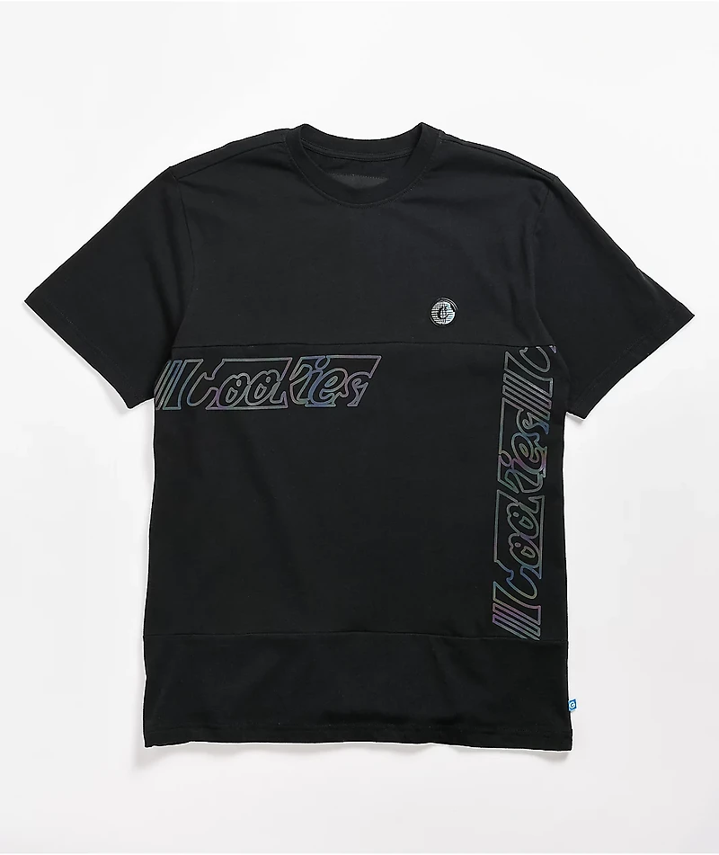 Cookies Hologram Black Knit T-Shirt