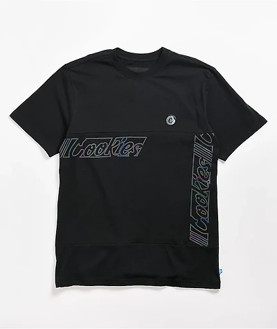 Cookies Hologram Black Knit T-Shirt