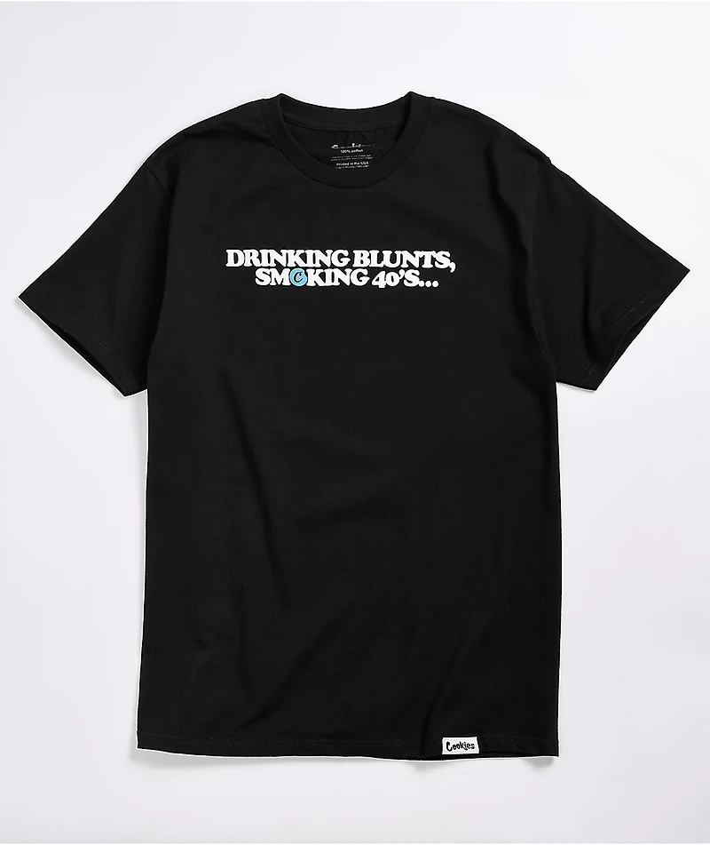 Cookies Indulgence Black T-Shirt