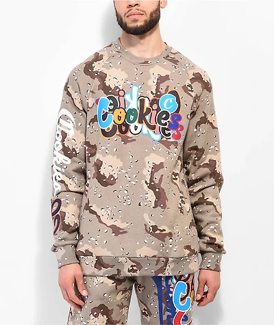 Cookies Infamous Camo Crewneck Sweatshirt