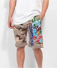 Cookies Infamous Desert Camo Sweat Shorts