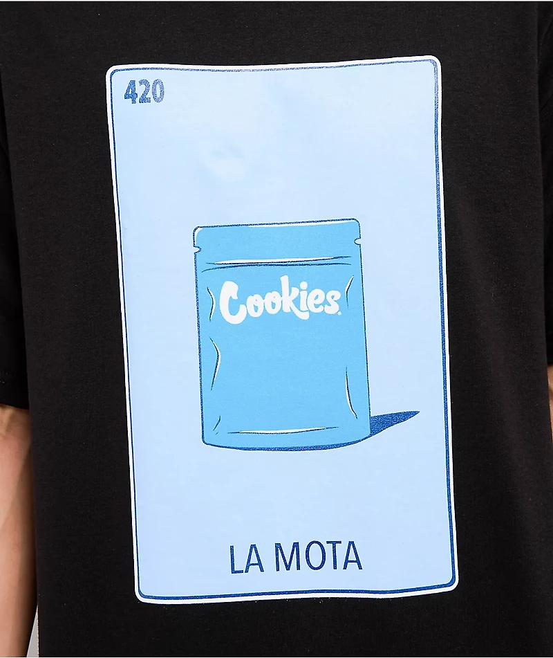 Cookies La Mota Black T-Shirt