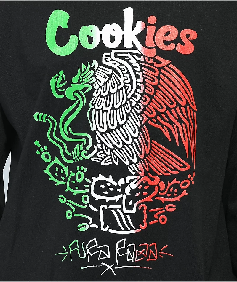 Cookies La Raza Black Long Sleeve T-Shirt