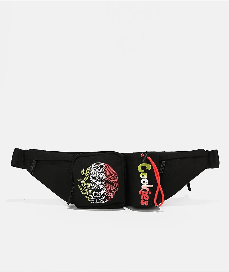Cookies La Raza Parker Black Fanny Pack