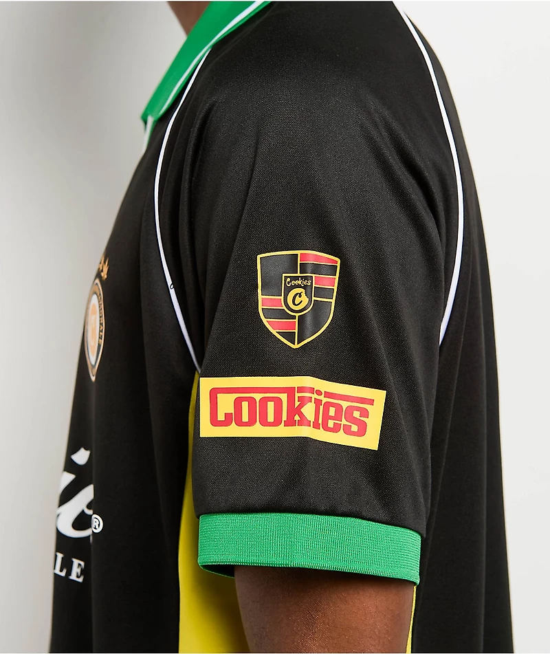 Cookies Lake Como Black Soccer Jersey