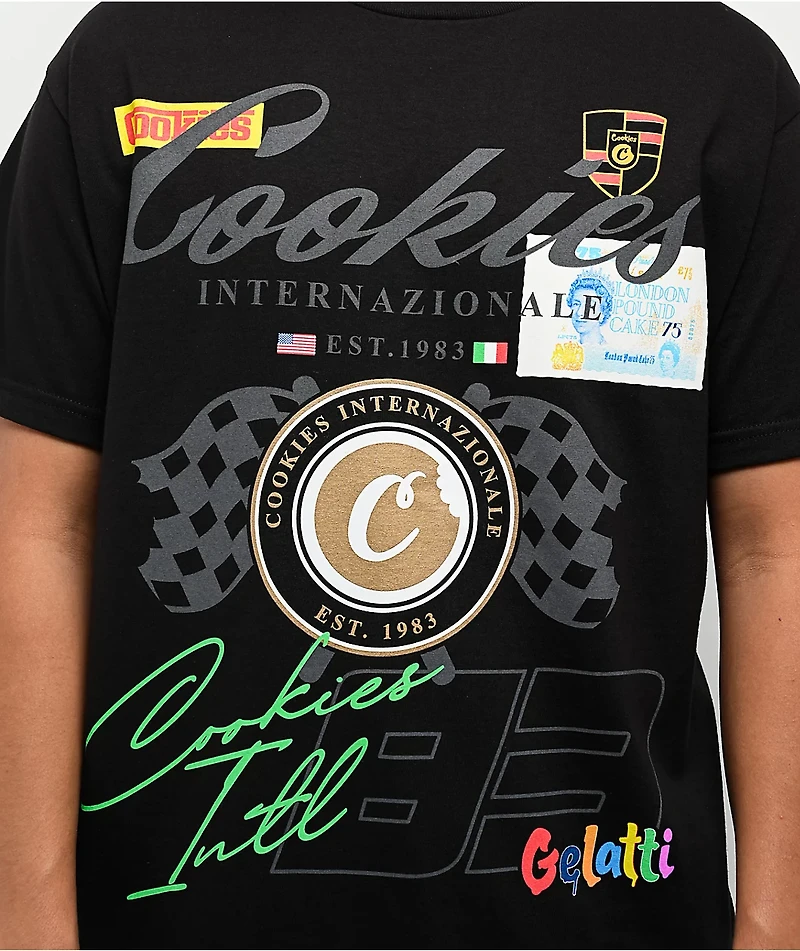 Cookies Lake Como Black T-Shirt