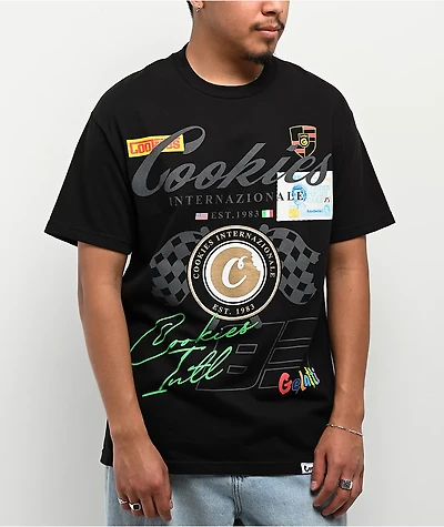 Cookies Lake Como Black T-Shirt