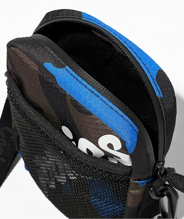 Cookies Layers Smell Proof Navy Camo Crossbody Bag Connecticut - Main Image