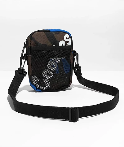 Cookies Layers Smell Proof Navy Camo Crossbody Bag
