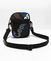 Cookies Layers Smell Proof Navy Camo Crossbody Bag