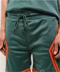 Cookies Legacy Green Mesh Shorts